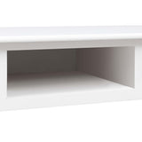Writing Desk White 110x45x76 cm Wood 284155