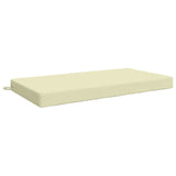 Seat Cushion SOEST 100% Polyester Cream 120 x 80 x 10 cm 946806