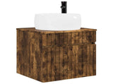 Bathroom Cabinet Set 3 pcs Smoked Oak 49 x 44.5 x 66 cm 3405772