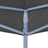 Party Tent Roof 4.5x3 m Anthracite 270 g/m 315364