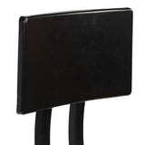 Bar Set Black MDF Standard Footrest Bar Set Rectangular 3057828