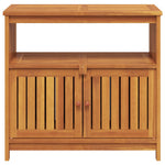Garden Console Table 80x35x75 cm Solid Wood Acacia 319696