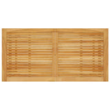 Dining Set Brown Solid acacia wood, PE rattan, powder-coated steel 3068749