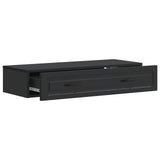 Wall-Mounted Side Table Wall-mounted Black 87.5 x 34.5 x 17 cm 899346