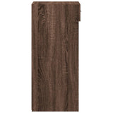 Sideboard Brown Oak 30x42.5x93 cm Engineered Wood 846312