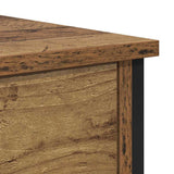 Bedside Table 2 pcs Old Wood 34 x 35.5 x 45 cm Engineered Wood 881801