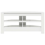Corner TV Cabinet 102 x 40.5 x 45 cm White Engineered Wood 889775