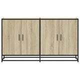 Sideboard Sonoma Oak 134x35x76 cm Engineered Wood 3300816