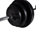 ZNTS Barbell Squat Rack with Barbell and Dumbbell Set 30.5 kg 275353