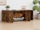 Cat Crate Furniture Smoked Oak 100 x 49 x 45 cm Engineered Wood 8014755