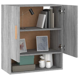 Wall Cabinet Grey Sonoma 60x31x70 cm Engineered Wood 817586