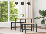 Dining Tables 60 x 60 x 75 cm METAL Square 892615
