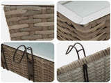Railing 2 pcs 50 x 17 x 17 cm Metal 42026967