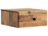 Wall-Mounted Bedside Cabinet 2 pcs Old Wood 34.5 x 33 x 20 cm 899122