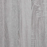 Record Cabinet Grey Sonoma 84.5x38x89 cm Engineered Wood 832003