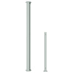 ZNTS Patio Retractable Side Awning 200x500 cm Cream 313418