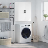 Wall Mounted Cabinet White 69.5x34x90 cm 828444