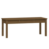 Garden Bench Honey Brown 109x44x45 cm Solid Wood Pine 824007