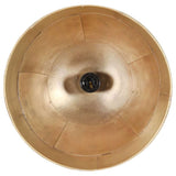 Industrial Vintage Hanging Lamp 25 W Brass Round 31 cm E27 320547