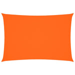 ZNTS Sunshade Sail Oxford Fabric Rectangular 2.5x4.5 m Orange 135703