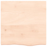 Bathroom Countertop 60x60x cm Untreated Solid Wood 3156015