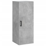 Wall Mounted Cabinet Concrete Grey 34.5x34x90 cm 828856