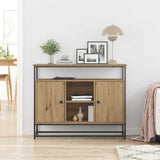 Sideboard Artisan Oak 100 x 35 x 80 cm Engineered Wood 862977