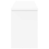 Wall-Mounted Coat Rack White 80 x 20 x 30 cm Engineered wood 874339