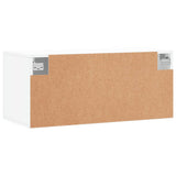 Wall Cabinet White 80x36.5x35 cm Engineered Wood 830100