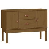 Sideboard Honey Brown 110x40x78 cm Solid Wood Pine 823527