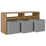 Lowboard with Drawer Artisan Oak 87 x 27.5 x 43 cm 8000587