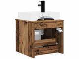 Wall-mounted Sink Vanity Old Wood 39 x 41 x 62.5 cm 890580