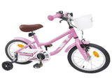 Kids Bike 16 Inches for 4-6 Years Old Light Pink 42009574
