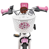 Kids Bike 14 Inches for 3-5 Years Old Light Pink 42009608