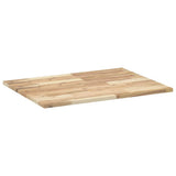 Bathroom Vanity Top Untreated 80x60x2 cm Solid Wood Acacia 3279667