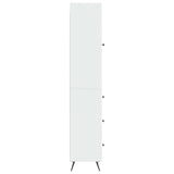 Cabinet Set 2 pcs High Gloss White 34.5 x 34.5 x 90 cm 3416893