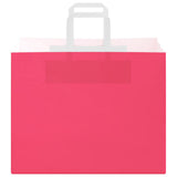Paper Bags 250 pcs with Handles Pink 32x22x24 cm 4101903