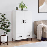 Highboard White 69.5x31x115 cm Engineered Wood 828236