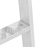 4-Step Dock Ladder Silver 58 x 77 x 166 cm Aluminium 42011357