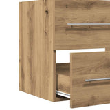 Bathroom Sink Cabinet Artisan Oak 60x38.5x48 cm Engineered Wood 862027