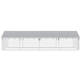 Outdoor Dog Kennel with Roof 600x300x150 cm 171502