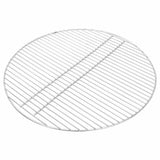 BBQ Grill Grate Silver 60 x 60 cm Stainless Steel 42008309