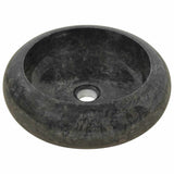 Sink 40x12 cm Marble Black 142766