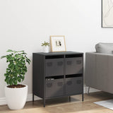 Sideboard Black 68x39x73.5 cm Cold-rolled Steel 851256