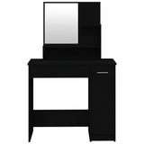 Dressing Table Set Black 86.5x35x136 cm 3114148