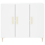 Sideboard White 90x34x80 cm Engineered Wood 828092