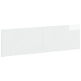 Wall-Mounted Headboard ARNHEM High Gloss White Engineered Wood 896719