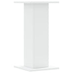 ZNTS Plant Stands 2 pcs White 30x30x60 cm Engineered Wood 3307855