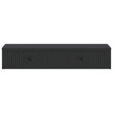 Wall-Mounted Side Table Wall-mounted Black 87.5 x 34.5 x 17 cm 897986