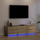 TV Cabinet Artisan oak 140 x 34 x 40 cm Engineered wood 868941